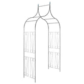 Puutarhakaari Keihässuunnittelu Köynnöskasveille Tummanvihreä